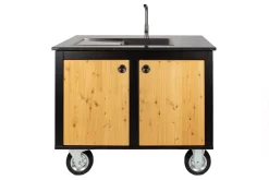 Der Merklinger Outdoor Modul "Toni" (2 Türen + Spülbecken – Armatur) -Warmes BBQ-Restaurant 002 dermerklinger holzbackofen grill pizzaofen spuelmodul outdoorkueche jpg
