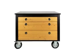 Der Merklinger Outdoor Modul "Irmi" (3 X Breite Schubladen) -Warmes BBQ-Restaurant 002 dermerklinger schubladenmodul 3 outdoorkueche jpg