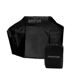 SANTOS S-418 All Black | Seiten- & Heckbrenner, Komplettpaket -Warmes BBQ-Restaurant 003046e1c7fb419189d845bddf8b8a2a