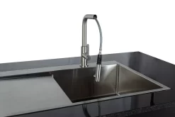 Der Merklinger Outdoor Modul "Toni" (2 Türen + Spülbecken – Armatur) -Warmes BBQ-Restaurant 006dermerklinger holzbackofen grill pizzaofen spuelmodul outdoorkueche jpg