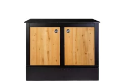 Der Merklinger Outdoor Modul "Anton" (2 Türen M. Ablage)