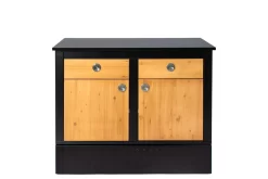 Der Merklinger Outdoor Modul "Vroni" (2 Schubladen + 2 Türen M. Ablage) -Warmes BBQ-Restaurant 02 dermerklinger modul schublade schrank blende outdoorkueche jpg