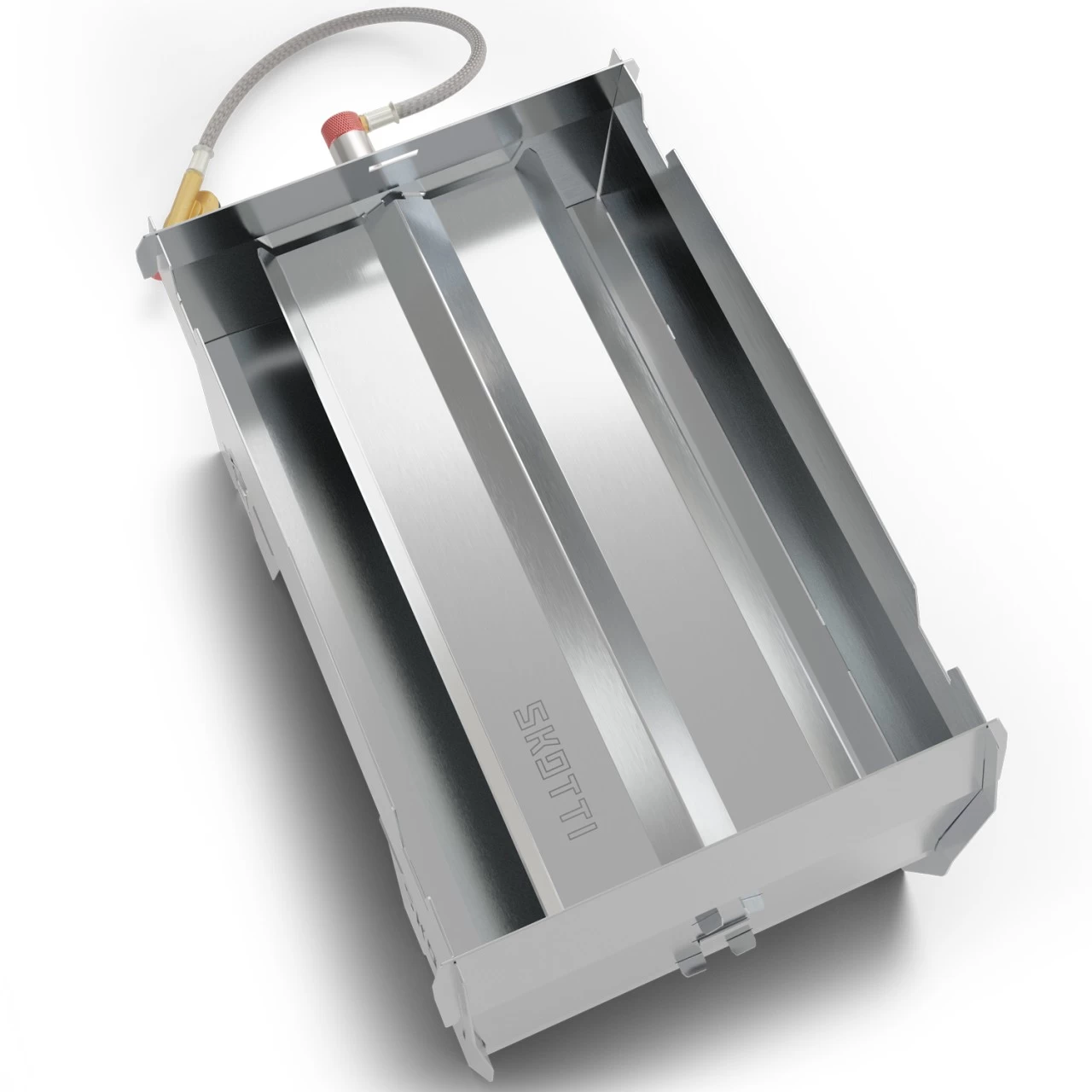 SKOTTI SMAK Räucherschale - Gleichzeitig Hitzeschild Zum Backen - Edelstahl 4 SKOTTI SMAK Räucherschale - Gleichzeitig Hitzeschild Zum Backen - Edelstahl – Bild 4