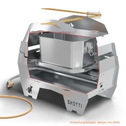 SKOTTI SMAK Räucherschale - Gleichzeitig Hitzeschild Zum Backen - Edelstahl 11 SKOTTI SMAK Räucherschale - Gleichzeitig Hitzeschild Zum Backen - Edelstahl -Warmes BBQ-Restaurant 11629 SKOTTI SMAK Raeucherschale edelstahl grill 04 1280x1280