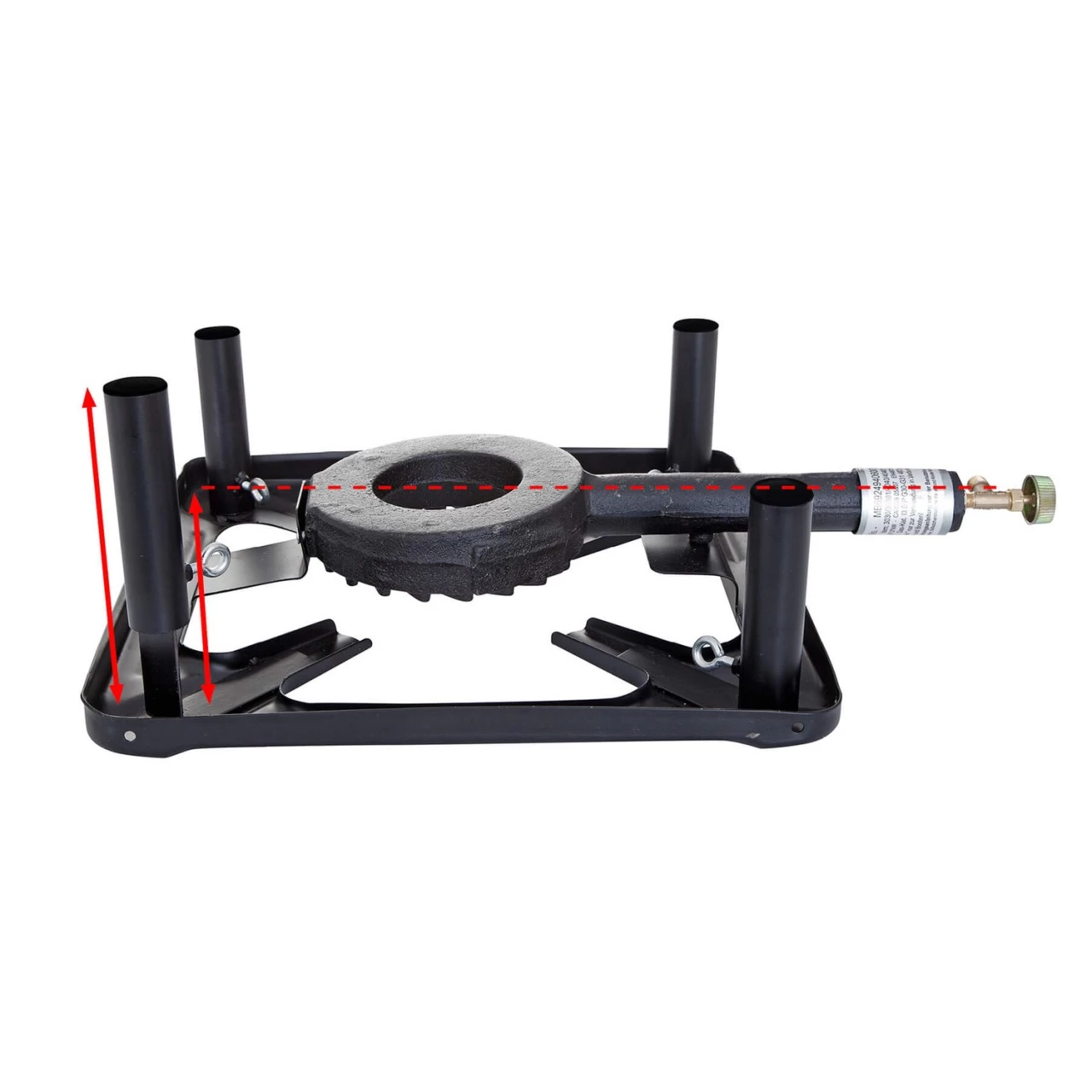 Hockerkocher (klein), Abmessung 30 X 30 X 14 Cm - Höhenverstellbar 2 Hockerkocher (klein), Abmessung 30 X 30 X 14 Cm - Höhenverstellbar – Bild 2