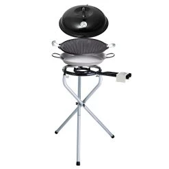 PAELLA WORLD Portables KochSet Nr. 1 Komplett Inkl. Grillplatte Ø 42 Cm