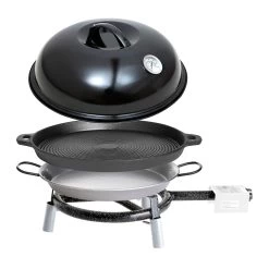 Trekking-Line -Set Vollausstattung" Mit Backhaube" - Ringbrenner 6,5kW - 30mbar