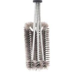 Grillbürste, 44 Cm Lang (3er-Grillbürste Längs, Je 16 X 9 Cm) -Warmes BBQ-Restaurant 12751 grillbuerste edelstahl doppelt 05 1280x1280