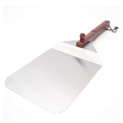 Pizzaschaufel Aus Edelstahl Mit Holzgriff - Klappbar
