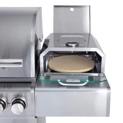 ALLGRILL Pizzaboxx Eckig - Pizzahaube Für Seitenbrenner -Warmes BBQ-Restaurant 12838 pizzaboxx seitenbrenner backofen pizzahaube deckel edelstahl 04kFrNkLjEXzUzI 1280x1280