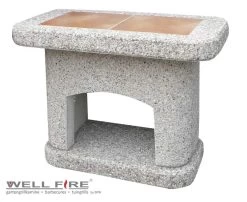 Beistelltisch Für Grillkamin NOVA Braun