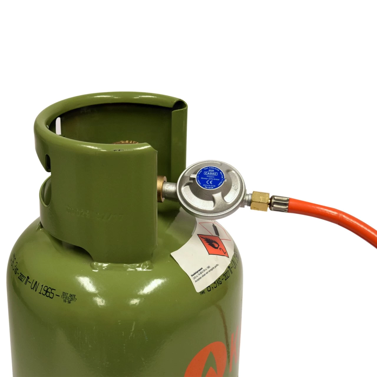 CADAC Universalregler 50mbar - Inklusive 85cm Gasschlauch 2 CADAC Universalregler 50mbar - Inklusive 85cm Gasschlauch – Bild 2