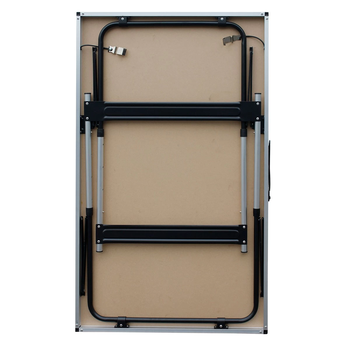 Camping Tisch / Universaltisch 100x60cm - Teleskopfüße (75/80/85/90cm) - Tragbar, Leichtes Aluminium 5 Camping Tisch / Universaltisch 100x60cm - Teleskopfüße (75/80/85/90cm) - Tragbar, Leichtes Aluminium – Bild 5