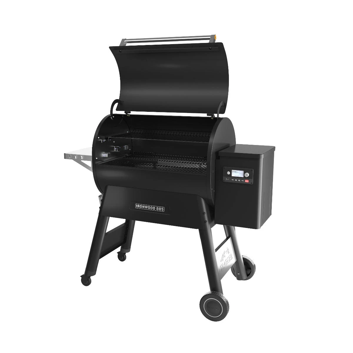 Traeger Pelletgrill Ironwood 885, Schwarz Inkl. Abdeckhaube Und Frontablage 1 Traeger Pelletgrill Ironwood 885, Schwarz Inkl. Abdeckhaube Und Frontablage