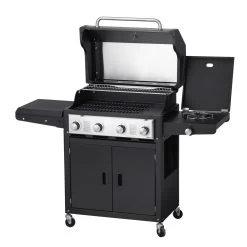 Grandhall Gasgrill Xenon 4 Black - 4 Brenner + Seitenbrenner -Warmes BBQ-Restaurant 17877 grandhall xenon 3 black gasgrill 4 brenner 05O25DiACxSdfuB 1280x1280