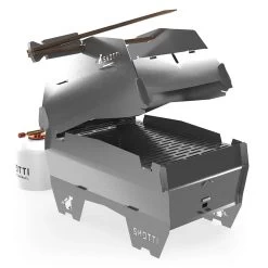SKOTTI CAP - ERWEITERUNG - Edelstahl - Backofen, Toaster, Windschutz, Spießhalter Und Und Und -Warmes BBQ-Restaurant 18615 skotti deckel edelstahl grilldeckel pizzaofen gasgrill windschutz 03 1280x1280