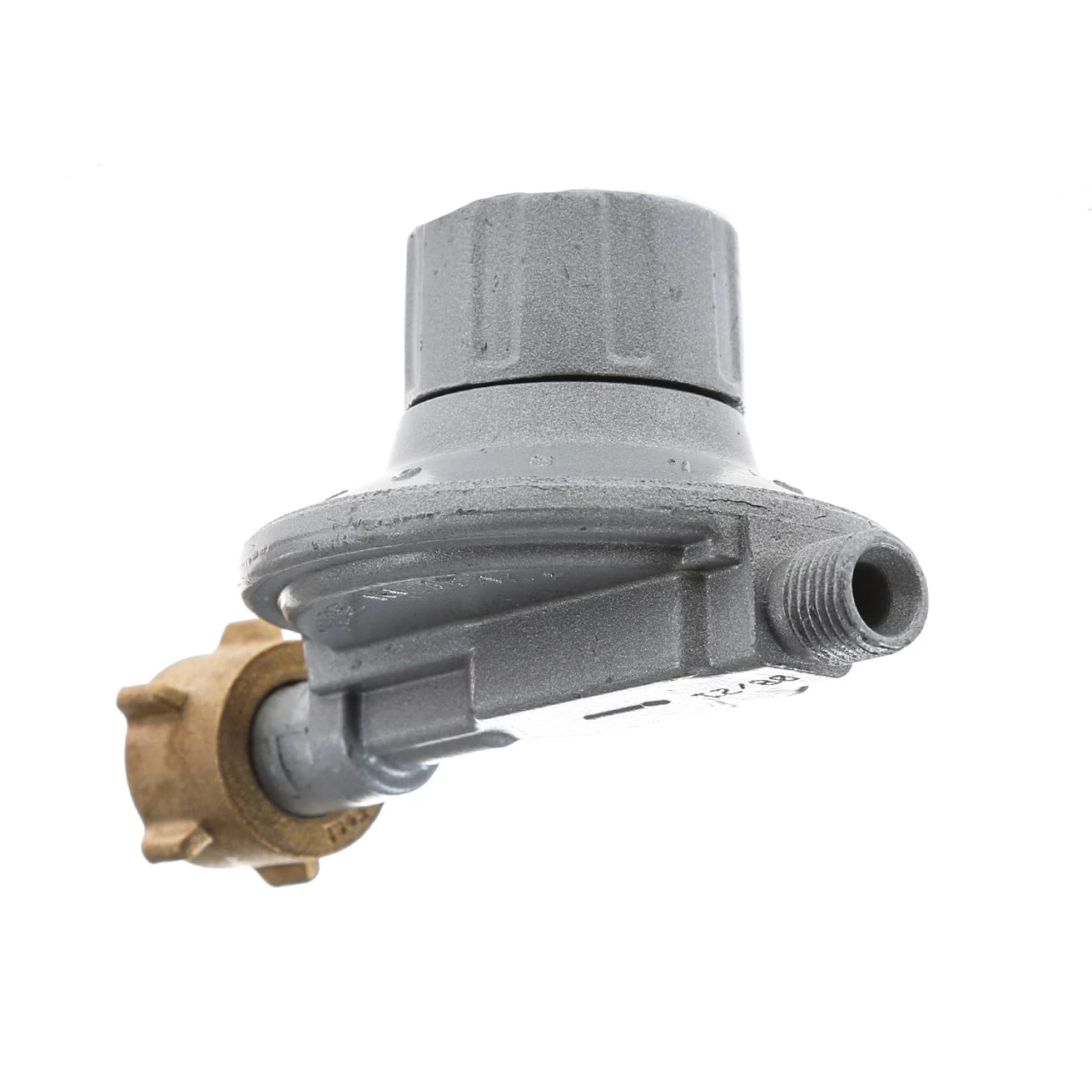 Gasregler Niederdruck 30-50mbar - 11 Stufen Regelbar - 1kg/h - KLF X 1/4" Links - CAMPING 2 Gasregler Niederdruck 30-50mbar - 11 Stufen Regelbar - 1kg/h - KLF X 1/4" Links - CAMPING – Bild 2