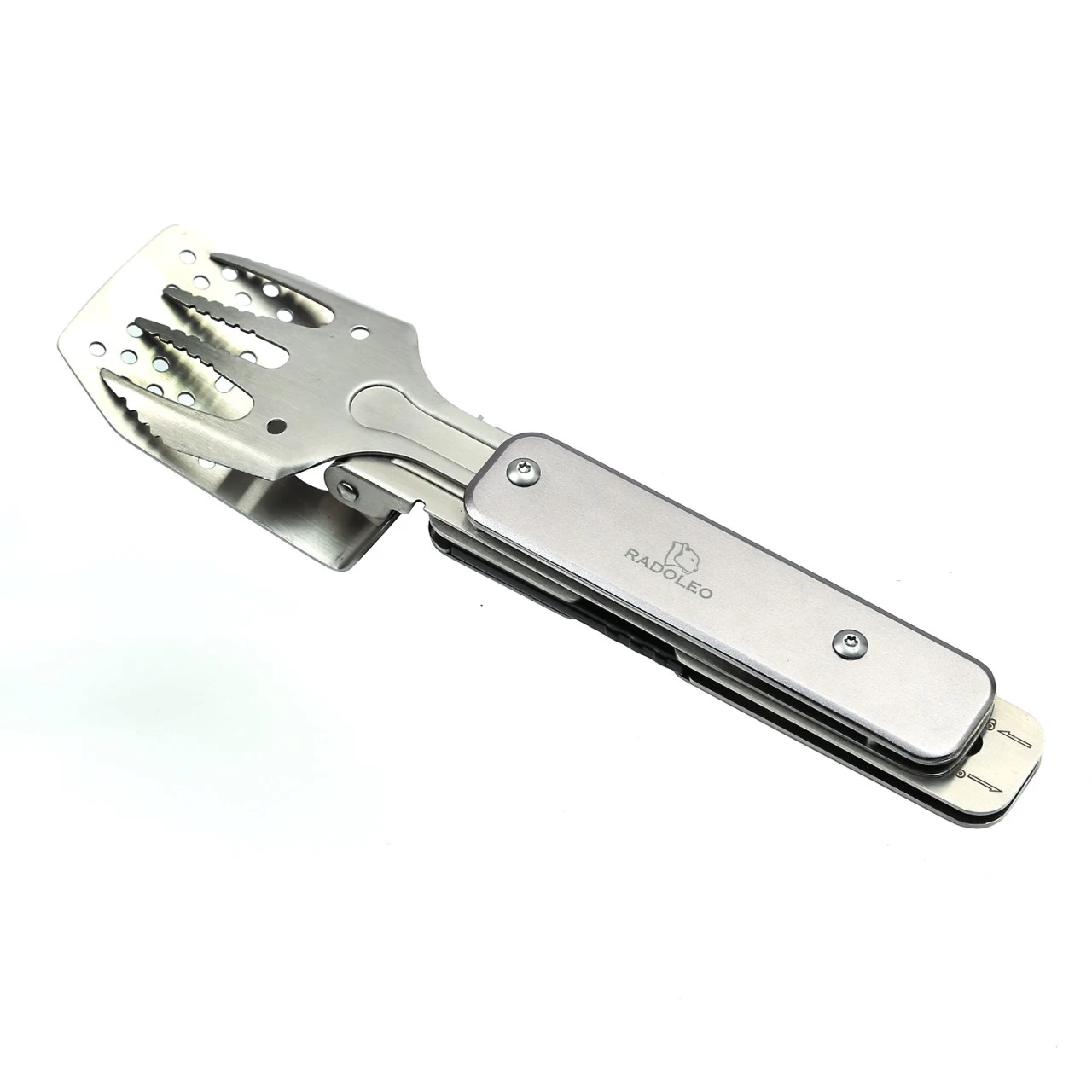 RADOLEO® Grill-Multi-Tool GENIUS POCKET Grillbesteck | Zange, Wender, Gabel, Flaschenöffner - 4in1 1 RADOLEO® Grill-Multi-Tool GENIUS POCKET Grillbesteck | Zange, Wender, Gabel, Flaschenöffner - 4in1