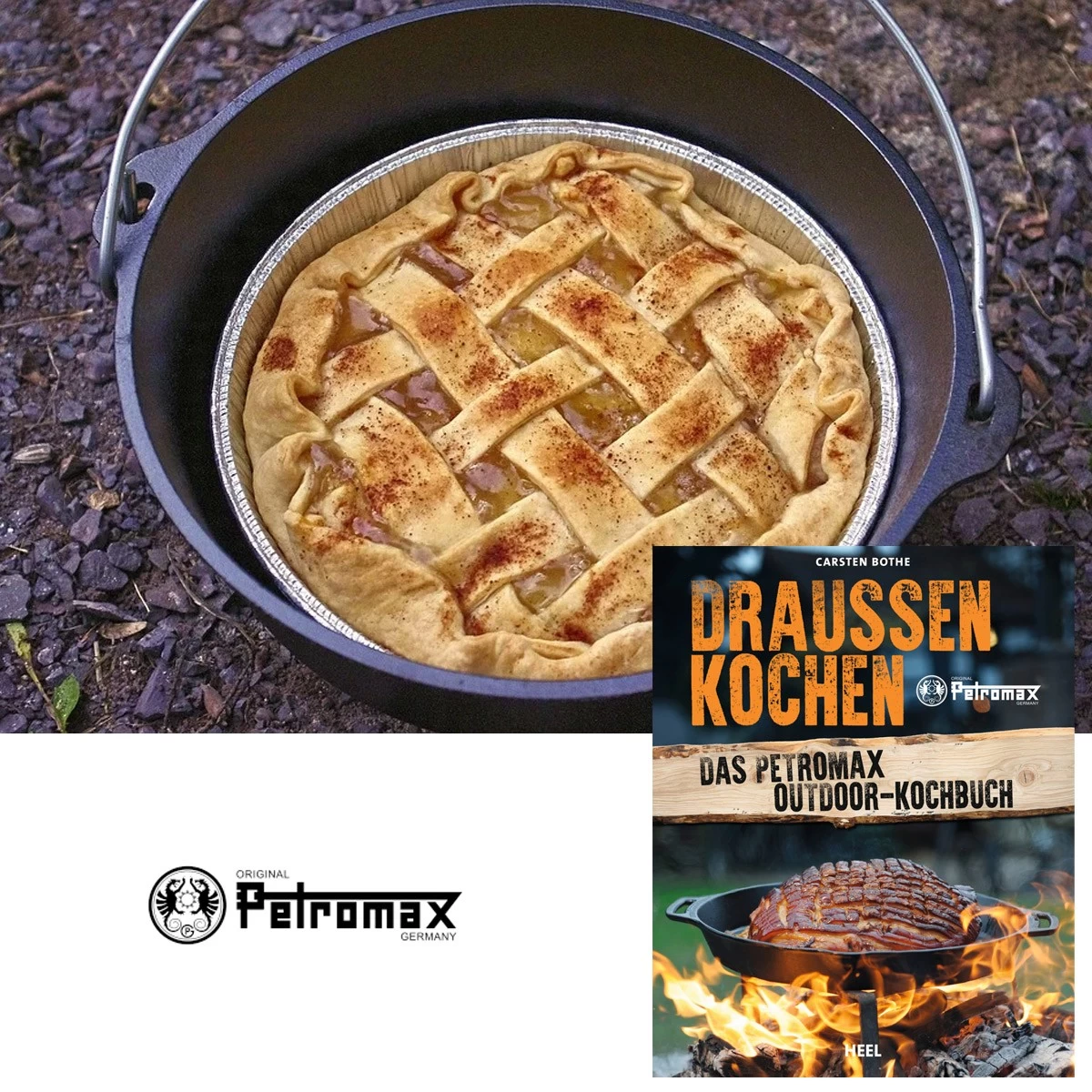 Draussen Kochen - Petromax Outdoor Kochbuch - Carsten Bothe - Heel Verlag 4 Draussen Kochen - Petromax Outdoor Kochbuch - Carsten Bothe - Heel Verlag – Bild 4
