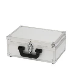 Transportkoffer BASIC S Silber - Aluminiumrahmen - Schaumstoffpolster -Warmes BBQ-Restaurant 21613 transportkoffer basic s gorando 06N1se2QGsJuCwL 1280x1280