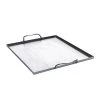 ALLGRILL Edelstahl Grillwanne Mit 2 Griffen, 31x27x1cm - Plancha Pfanne