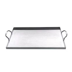 ALLGRILL Edelstahl Grillwanne Mit 2 Griffen, 31x27x1cm - Plancha Pfanne -Warmes BBQ-Restaurant 22251 grillplatte grillwanne 31x27x1cm edelstahl 03d0eLgCwgQA44i 1280x1280