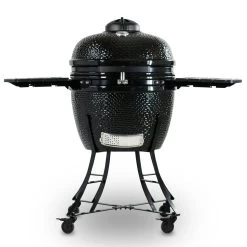 PIT BOSS - Kamado Keramikgrill 24zoll PBK24 Schwarz - 60cm - Mit Wagen + 2 Ablagen -Warmes BBQ-Restaurant 25789 kamado keramikgrill 24 zoll schwarz pit boss 03H0WUB9WUb98O6 1280x1280