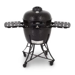 PIT BOSS - Kamado Keramikgrill 24zoll PBK24 Schwarz - 60cm - Mit Wagen + 2 Ablagen