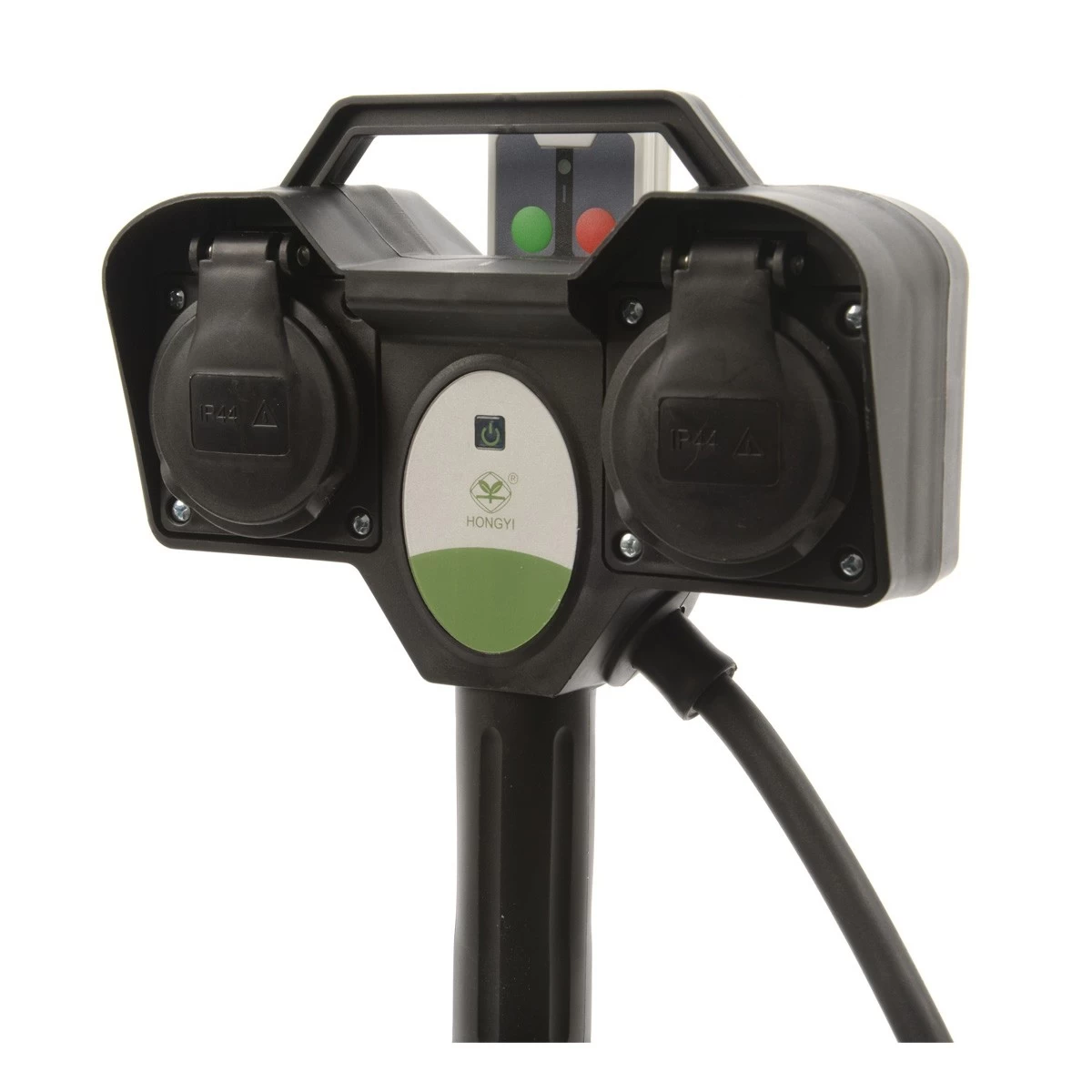 Gartensteckdose - Fernbedienung - Erdspieß - Deckel - Outdoor - 2fach 2 Gartensteckdose - Fernbedienung - Erdspieß - Deckel - Outdoor - 2fach – Bild 2