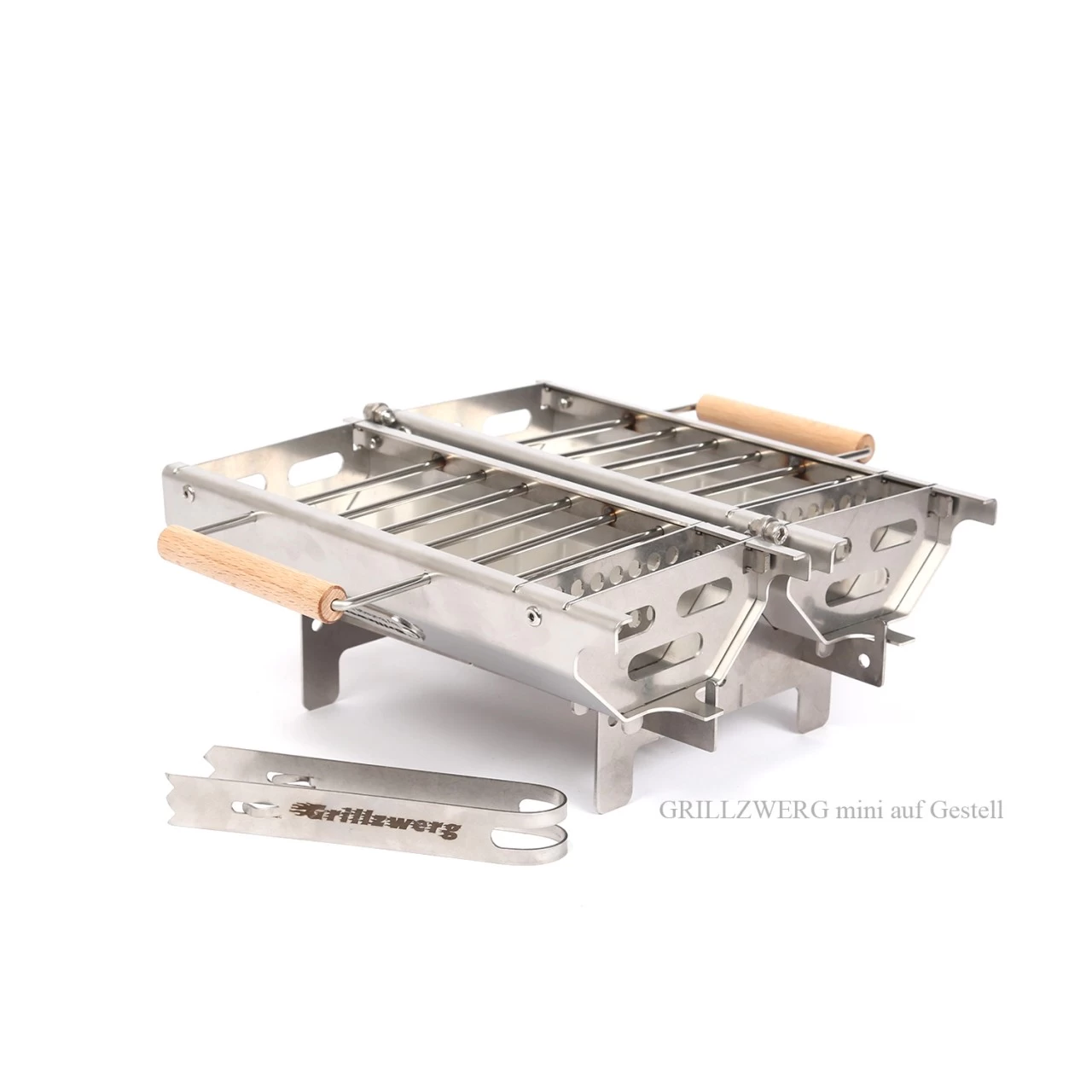 Gestell Für GRILLZWERG Mini Holzkohlegrill 2 Gestell Für GRILLZWERG Mini Holzkohlegrill – Bild 2