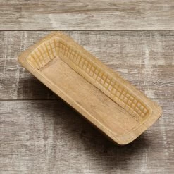 Dekoschale - Rechteckig - Mangoholz - L: 30cm - H: 8cm - Natur, Beige -Warmes BBQ-Restaurant 28390 holztablett dekoschale 3 1280x1280