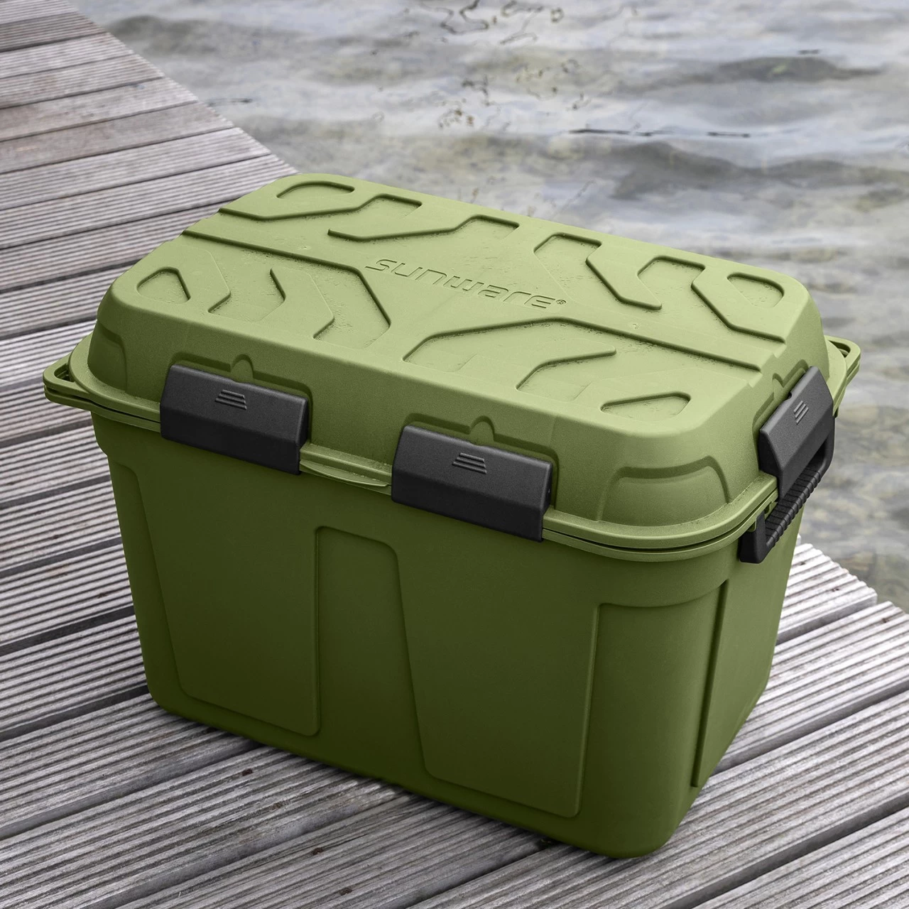 SAFARI - Wasserdichte Aufbewahrungsbox 160 Liter - Griff - Rollen 5 SAFARI - Wasserdichte Aufbewahrungsbox 160 Liter - Griff - Rollen – Bild 5