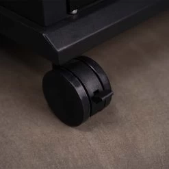 SANTOS S-518 All Black Mit Seiten- Und Heckbrenner, Schwarz, Inkl. Drehspieß, Rostheber & Silikonablage -Warmes BBQ-Restaurant 28b8b3e9f03359ccf52fa39ac96d404a