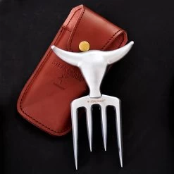 STEAK CHAMP BULL FORK Gabel Mit Leder Holster - Profi Werkzeug Mit Gürtelclip -Warmes BBQ-Restaurant 29242 steakchamp bullfork gabel lederholster guertentasche 01e9Ibv62WT9XsN 1280x1280