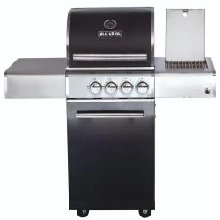 CHEF S Paket E - Basis Black 2 Brenner, Backburner, Seitenkocher, AIR SYSYTEM, BBQ Paket