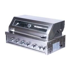 SANTOS Free P-610 Einbaugrill, Edelstahl, Inkl. Gussplatte Und Drehspieß -Warmes BBQ-Restaurant 302c6144f2fe22250699ead1a087f1a9