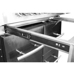 Fettwanne Ausziehbar Gr. S - Modul Für ALLGRILL Chef Serie -Warmes BBQ-Restaurant 30787 fettschublade ausziehbar allgrill chef S 03 1280x1280