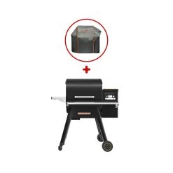 Traeger Pelletgrill Timberline 850, Schwarz Inkl. Abdeckhaube