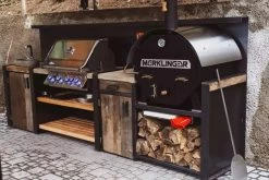 Der Merklinger 800 Holzofen Ohne Untergestell -Warmes BBQ-Restaurant 4496ac28e9063e1da99c26baaffd2153