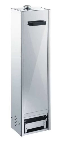 Peetz Räucherofen 340 Mit Schiebetür Inkl. Grundausstattung, Edelstahl