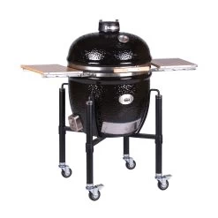 Monolith LeChef BBQ Guru Pro 2.0 Inkl. Gestell & Seitentische, Schwarz -Warmes BBQ-Restaurant 4deaa1a5b8b9d4746977f4d9372e0611