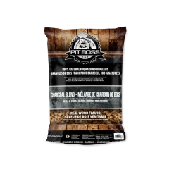 Pellet ´GRILL FUEL´ - 9kg Sack - Charcoal - Holzkohle (vorverkohlt)