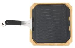 Cozze Gusseisenpfanne Mit Bambus Servierbrett, 33x33 Cm 8 Cozze Gusseisenpfanne Mit Bambus Servierbrett, 33x33 Cm -Warmes BBQ-Restaurant 5ce85dc49f1eb060af9c7ffb766395c6