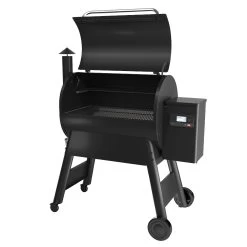 Traeger Pelletgrill PRO D2 780, Schwarz Inkl. Abdeckhaube Und Frontablage -Warmes BBQ-Restaurant 64c7752b5b0bca2cb2a19d1a88bba7be