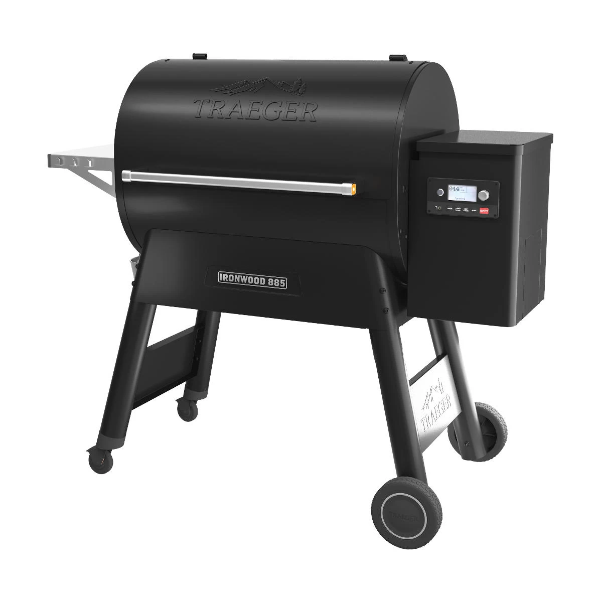 Traeger Pelletgrill Ironwood 885, Schwarz Inkl. Abdeckhaube Und Frontablage 4 Traeger Pelletgrill Ironwood 885, Schwarz Inkl. Abdeckhaube Und Frontablage – Bild 4