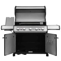 SANTOS S-518 Mit Seiten- Und Heckbrenner, Schwarz, Inkl. Drehspieß, Rostheber & Silikonablage 15 SANTOS S-518 Mit Seiten- Und Heckbrenner, Schwarz, Inkl. Drehspieß, Rostheber & Silikonablage -Warmes BBQ-Restaurant 6964b5848177ee1e349e0ffd547915ea