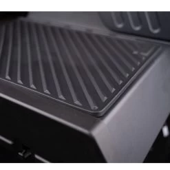 SANTOS S-518 All Black Mit Seiten- Und Heckbrenner, Schwarz, Inkl. Drehspieß, Rostheber & Silikonablage -Warmes BBQ-Restaurant 84204a0b4f11e83e92b87e7583da2d7d