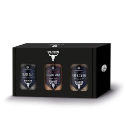 Ankerkraut Wacken Box Mit 3 Gewürzen / Hot Black Salt, Classic Spicy Und Fire & Smoke
