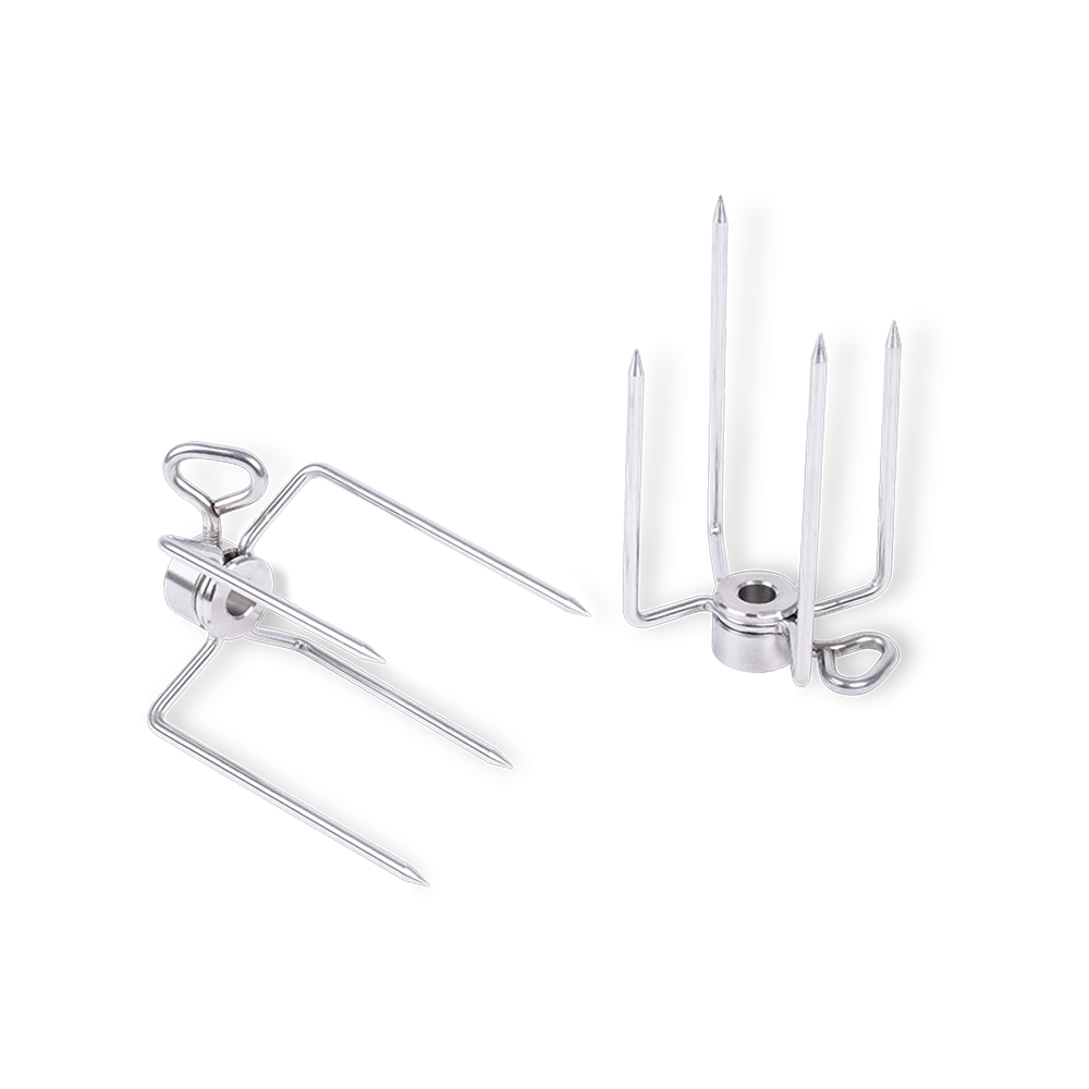 MOESTA-BBQ Spießgabeln 2er Set Für Moesta Rotisserie 1 MOESTA-BBQ Spießgabeln 2er Set Für Moesta Rotisserie