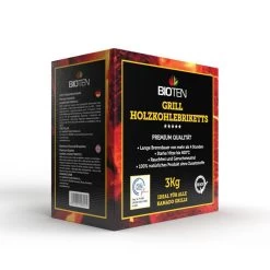 BIOTEN Premium Grill Holzkohlebriketts 2x3kg 9 BIOTEN Premium Grill Holzkohlebriketts 2x3kg -Warmes BBQ-Restaurant 9211 bioten holzkohle briketts 03UgBw3UXUDzSvi 1280x1280